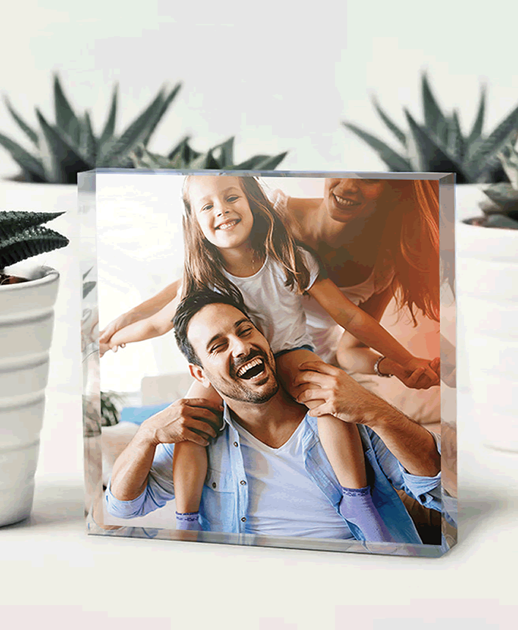acylic block mount