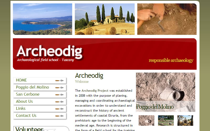 Archeodig - Archaeological field school Tuscany